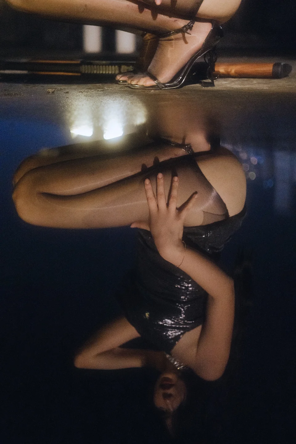 Tina很妖孽呀 - No.037 夜色连衣裙 [37P-110MB] tg@simisebaisi 【丝足阁】011.webp